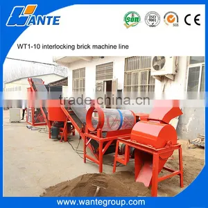 WT1-10 Small Scale Clay Brick Making Machine With Diesel thumbnail-3