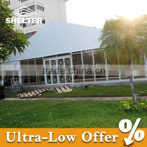 Hot Sale Glass Wedding Hall With Lining thumbnail-1