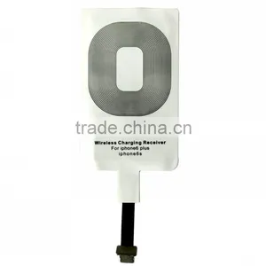 Qi Wireless Charger Receiver Portable Charger Receiver for Apple IPhone 6 Plus/6s Plus/lighting Usb thumbnail-3