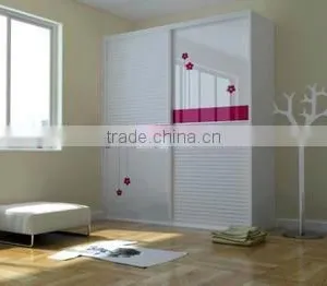 Silk Screen Printing Glass Wardrobe Door thumbnail-1