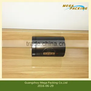 Hot Selling High Quality Round Black Color Tin Can for Coffee Storage,coffee Storage Box thumbnail-1