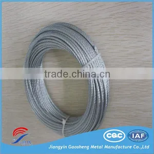 DIN3052 1*7 HQ Galvanized Steel Wire Cable thumbnail-1