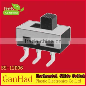 High Quality 1P2T 2A 125V AC Slide Switch thumbnail-1