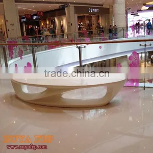 2.9M Adult Fiberglass Stool Moon Shape Modern Furniture for Indoor Mall Decoration thumbnail-4