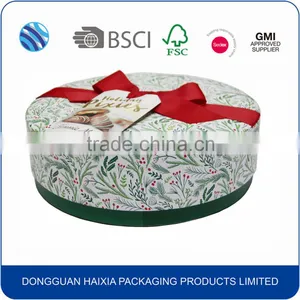 2016 Hot Sale Paper Round Hat Christmas Gift Box Custom Logo thumbnail-4