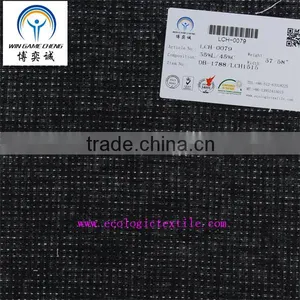 55%LINEN 45%COTTON BLEND DOBBY FABRIC thumbnail-1
