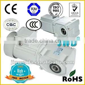 Nissie Like Right Angled Rectangular AC Hypoid Gear Reducer Motor Gearbox HF3 thumbnail-1