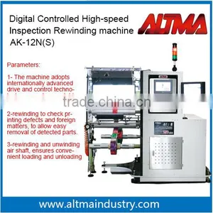AK-6 Mini Digital Control Inspection Rewinding Machine thumbnail-1