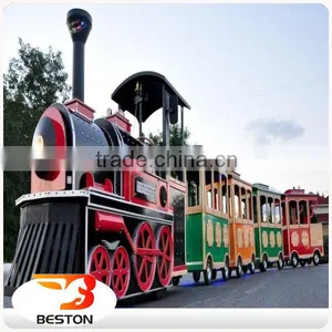 China Professional Manufactuer Game Children Amusement Rides Trackless Train for Sale thumbnail-1