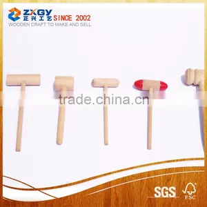 Wood Handle Hammer Wood Head Wood Hammer thumbnail-1