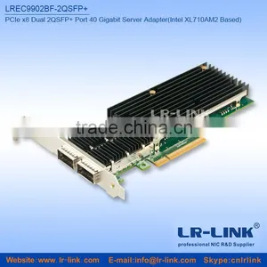 Dual Port Fiber 40 Gigabit Ethernet PCI Express Server Network Card thumbnail-2