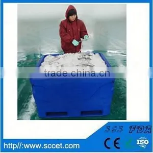Large Cooler for Fish Frozen Storing Insulated Fish Bins Fish Tub Cooler thumbnail-1