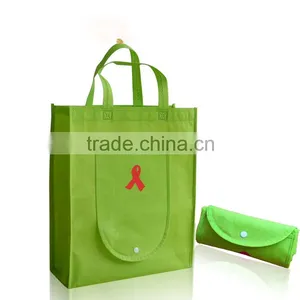 Foldable Tote Shopping Non Woven Bag Accept Custom Non Woven Fabrics Bag thumbnail-1