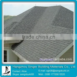 2015 Hot Sale New Fiberglass Asphalt Shingle For Roofing Shingle /Roofing Tile thumbnail-1