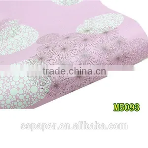Dandelion Pink Self Adhesive Diy Kuching Wallpaper thumbnail-2