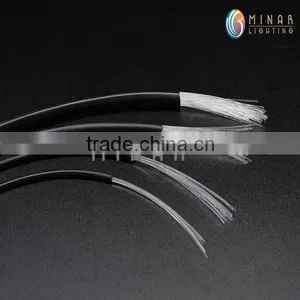 Chinese Manufacturer 25cores , 50cores 0.75mm Multi Strands End Glow Fiber Optic Cable for Lighting thumbnail-2