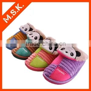 Colorful Indoor Winter Slipper Quiet Shoes For Child thumbnail-1