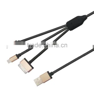 All in One Date/charge Cable for Sam Sung,micro USB,Iphone6 Data Cable thumbnail-1