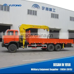 14.5 m Hoisting Height 8 Ton Dump Truck With Crane thumbnail-3