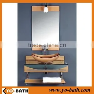 YO-G040 High Quality Glass Wash Basin thumbnail-1