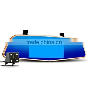 New NT96658 Car Dvr Camera 5 Inch Mirror Digital Video Recorder Dual Lens Dvr Car Camcorder thumbnail-5