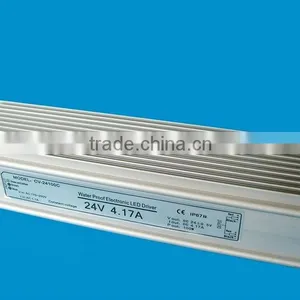 IP 67 Constant Voltage LED POWER SUPPLY 24v 100W thumbnail-1