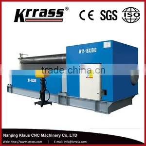 W11 25*2500mm 3 Roller Plate Bending Machine thumbnail-1