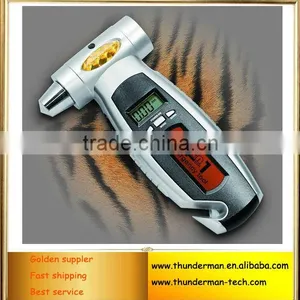 4in1 150psi Multifunctional Digital Tire Pressure Gauge With LED Flashlight thumbnail-1