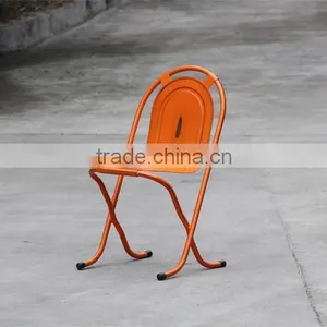 Factory Wholesale Cheap Blue Metal Chair Frames thumbnail-2