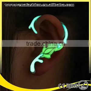 Fluorescent Frog Japanese Initial Women Fashion Earrings thumbnail-1