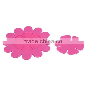 Flower Shape Coasters Silicone Placemat thumbnail-6