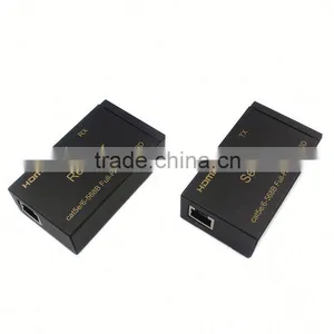 60M HDMI Over Lan Extender Cat5e Full-HD HDMI Extender thumbnail-3