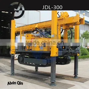JDL-300 DTH Percussive Drilling Rig Water-air Dual Purpose Core Bore Drilling Machine thumbnail-2
