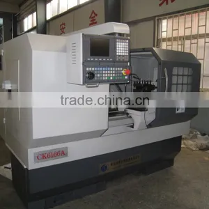 Car Alloy Wheel Surface Diamond Cutting Cnc Lathe With Digitizer Probe Controller CK6166A thumbnail-2