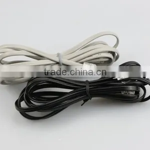 RJ11 Modular Telephone Cable 6P4C Plugs Cable thumbnail-2