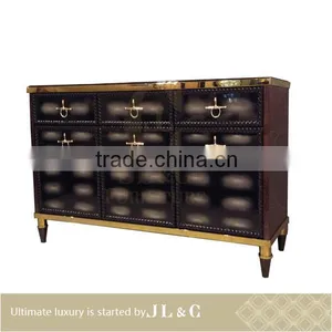 Luxury Bedroom Dresser Interior Design for Luxury Funiture Factory From China JB72-04 Dresser- JL&C Luxury Home Furniture thumbnail-1