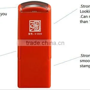 2015 Famous Top Quality Pocket Rubber Stamp Handles Plastic Self-Inking Stamp thumbnail-4