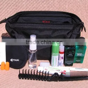 Deluxe Quality Plane Amenity Kit/inflight Cosmetics Kit With Nylon Bag for the Business Class thumbnail-1