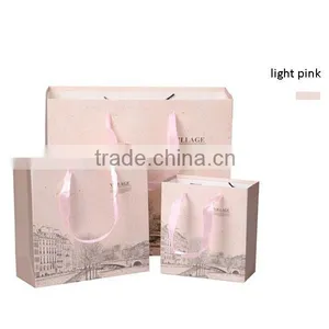 Light Colors Seen Paper Bag For Gift thumbnail-1