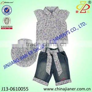 Wholesale Summer Clothes Set for Baby Girl China thumbnail-3