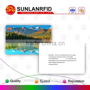 Laser Logo Number 13.54MHZ Frequnecy ISO Size PET RFID Graphic Card thumbnail-1