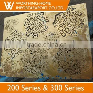 304 Stainless Steel Checkered Plate Etching Plate thumbnail-1