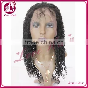 Most Popular Products 2014 Hot Sale 100% Unprocessed Virgin Brazilian Hair Full Lace Wig thumbnail-1
