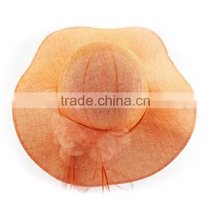 Women Wide Large Brim Floppy Fold Big Brim Lady's Sun Hat thumbnail-1