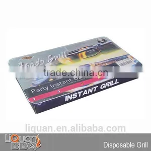 48*31*6 cm Disposable Barbecue Charcoal Grill, BBQ Grills Smokers thumbnail-1