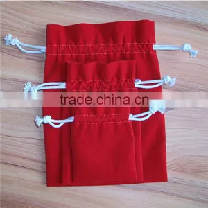 Velvet Gift Pouch, Velvet Jewellery Pouch, Velvet Jewelry Bags With Logo thumbnail-3