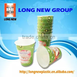Quality In-Mould Printing Label Plastic Fruit Tea Cup thumbnail-1