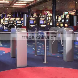 Automatic Tripod Turnstile Gate & RFID Security Gate for Factory Staff Time Attendance thumbnail-5