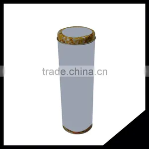 Decorative Creative Tall Cylinder Metal Noodles Tin Box For Home With Competitive Price thumbnail-1