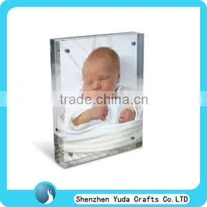 Free Standing Handmade Funny Acrylic Cheap Magnet Baby Frame Waterproof Acrylic Photo Picture Frame for Wedding Wholesale thumbnail-1